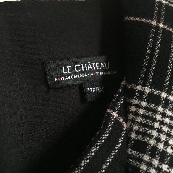 Sexy Y2K le Chateau Plaid Hourglass Dress - Picture 11 of 16